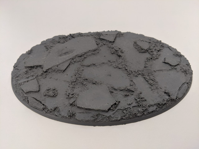 Shadow's Edge Scenic Resin Bases - 170 x 105mm Urban Rubble