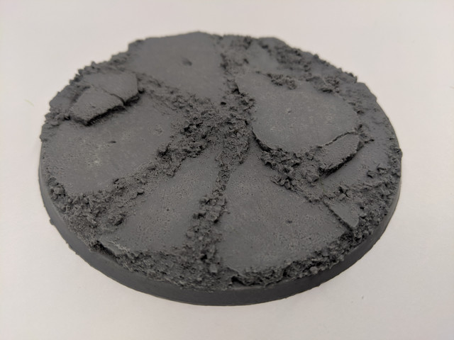 Shadow's Edge Scenic Resin Bases - 100mm Urban Rubble