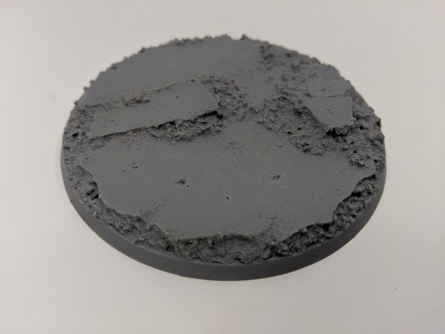 Shadow's Edge Scenic Resin Bases - 90mm Urban Rubble