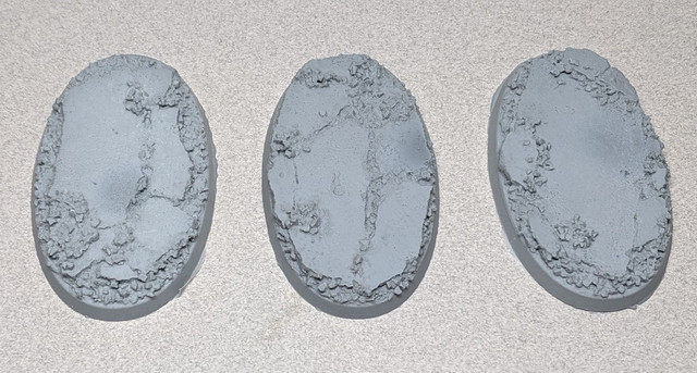 Shadow's Edge Scenic Resin Bases - 75 x 42mm Urban Rubble
