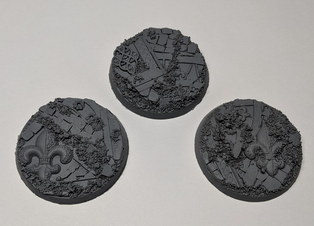 Shadow's Edge Scenic Resin Bases - 50mm Rosarium: Set A