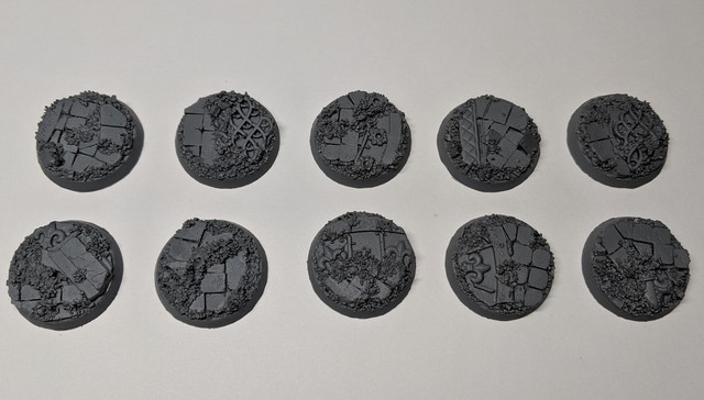 Shadow's Edge Scenic Resin Bases - 28mm Rosarium