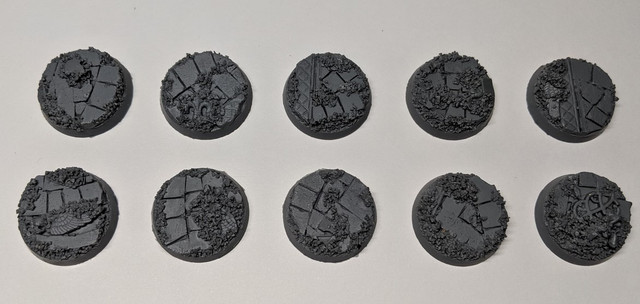 Shadow's Edge Scenic Resin Bases - 25mm Rosarium