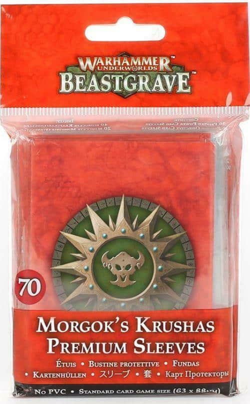 Warhammer Underworlds - Beastgrave: Lady Harrow's Mournflight Premium Sleeves (70)