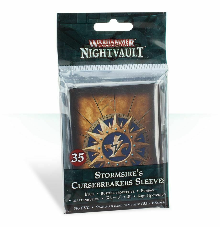 Warhammer Underworlds - Nightvault Stormsire's Cursebreakers Sleeves
