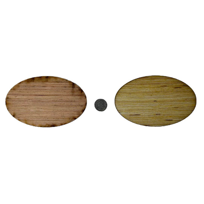 Laser Cut Bases - Oval 150x95mm (1 pack)