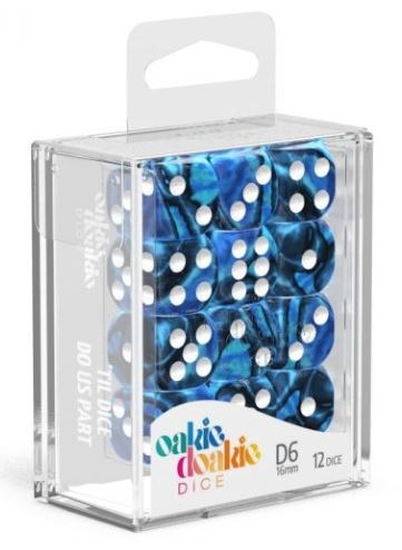 Oakie Doakie - 16mm - 12ct. D6 Gemidice: Twilight Stone