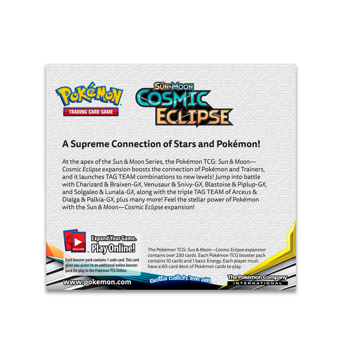 Pokémon TCG: Sun and Moon Cosmic Eclipse Booster Box - Duel Kingdom