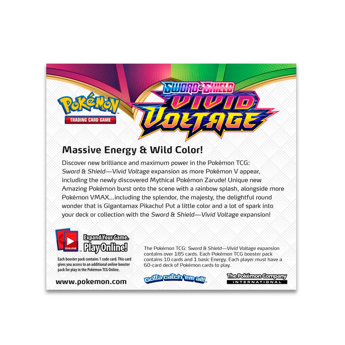 Pokémon TCG: Sword & Shield — Vivid Voltage Booster Box - Duel Kingdom