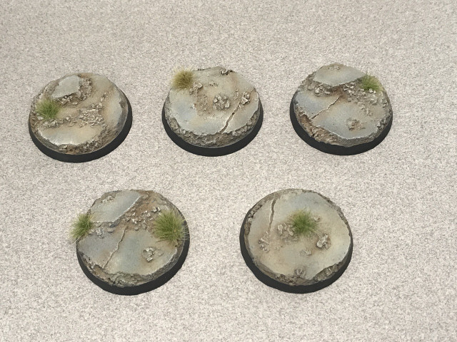 Shadow's Edge Scenic Resin Bases - 40mm Urban Rubble