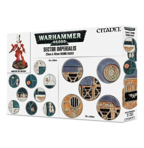 Sector Imperialis - 25 & 40mm Round Bases