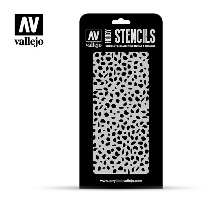 Vallejo Hobby Stencils - Luftwaffe WWII Spots Camo