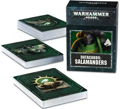 Salamanders - Datacards