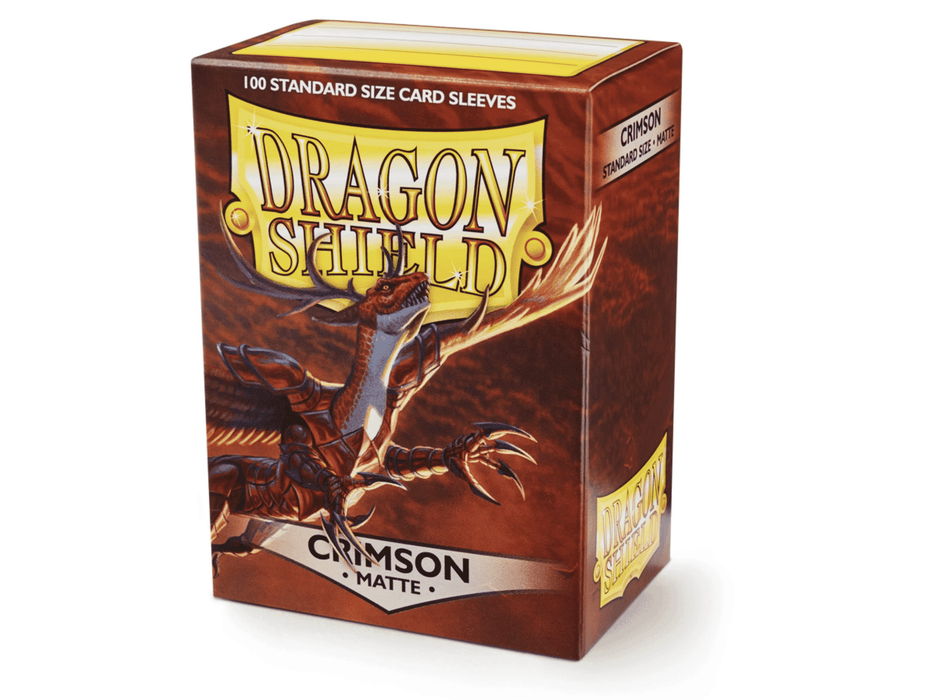 Matte Crimson  - Dragon Shield Sleeves (100 ct.)