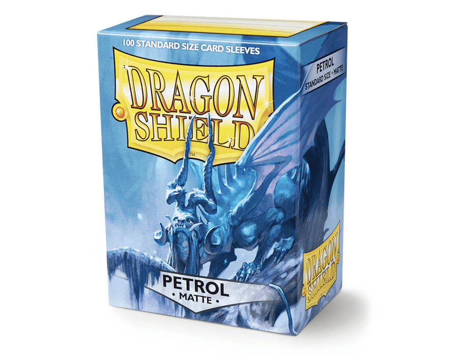 Matte Petrol  - Dragon Shield Sleeves (100 ct.)
