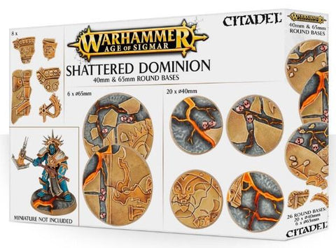 Shattered Dominion - 40 & 65mm Round Bases