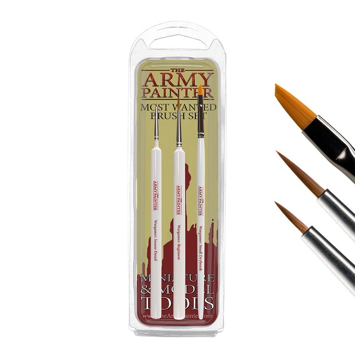 Army Painter: Hobby - Most Wanted Brush Set