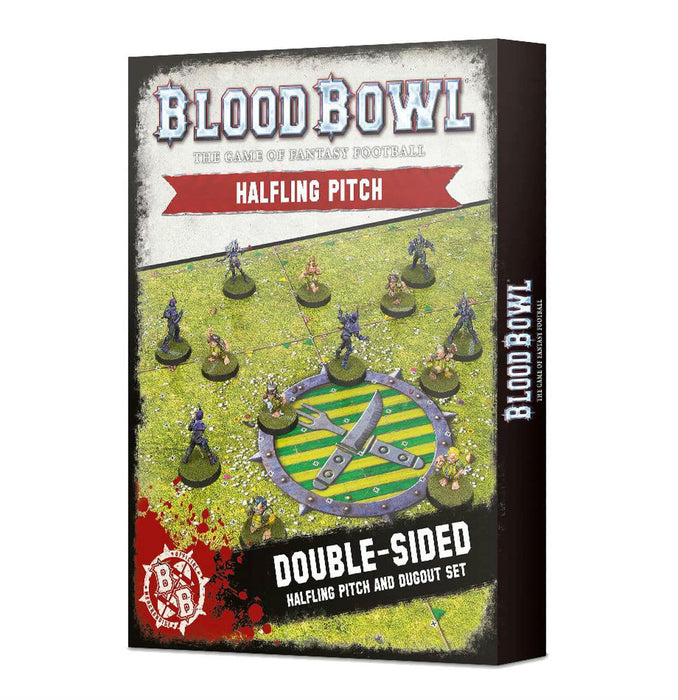 Blood Bowl - Halfling Pitch and Dugout set