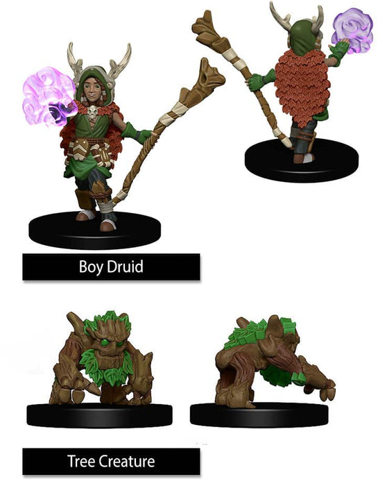 D&D Wardlings: Boy Druid with Tree Companion