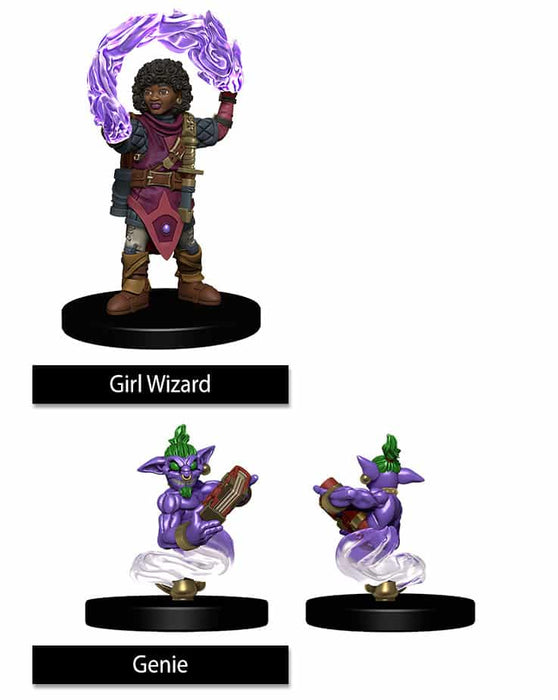 D&D Wardlings: Girl Wizard with Genie