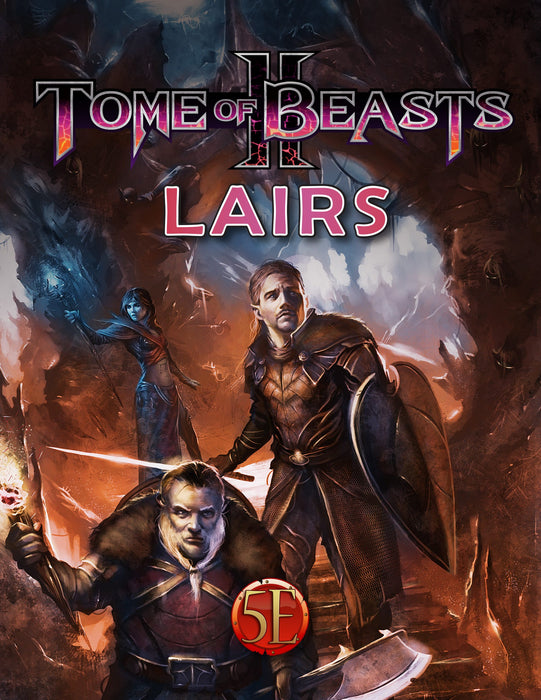 D&D 5th Edition Book: Tome of Beasts II - Lairs