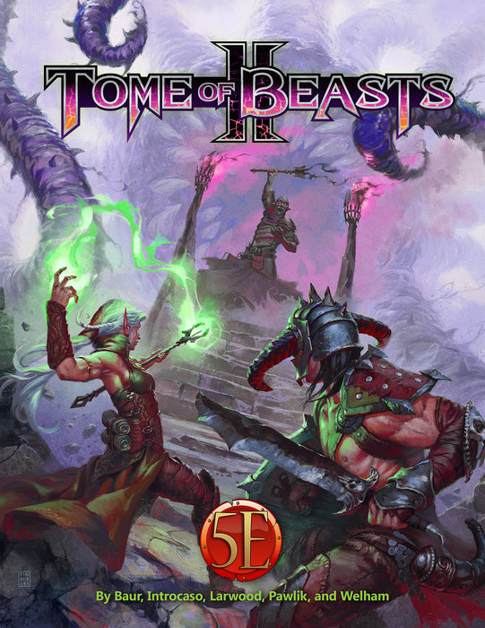 D&D 5th Edition Book: Tome of Beasts II (Hardcover)