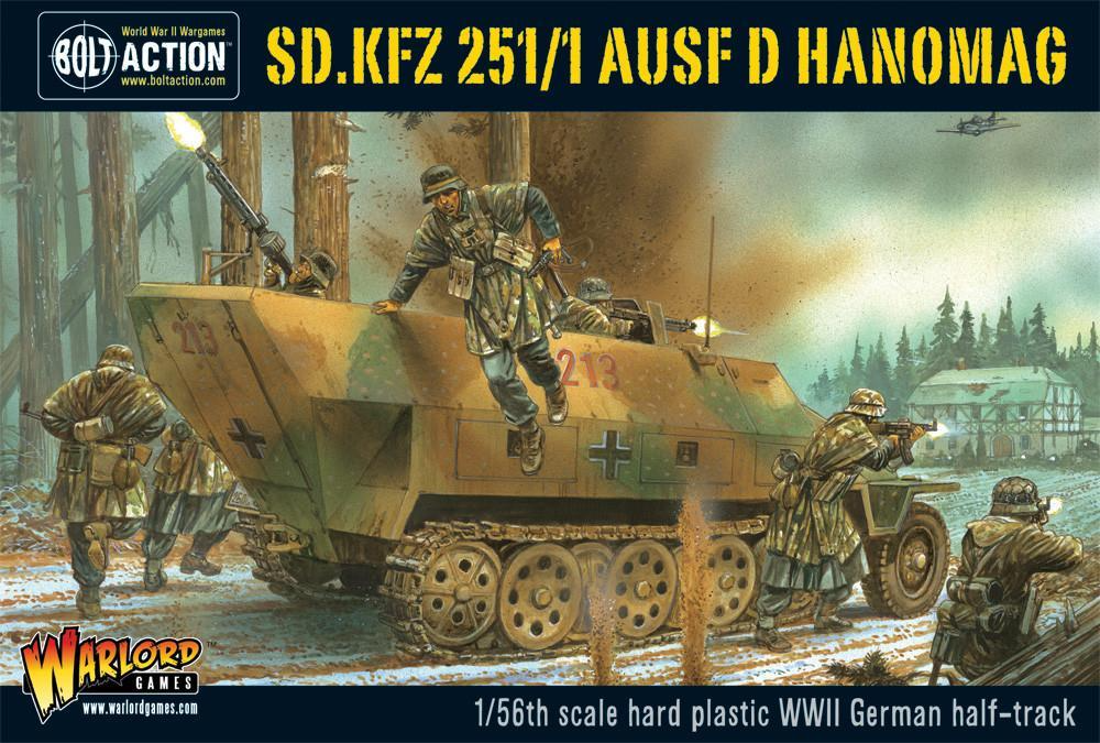 Bolt Action - SD KFZ 251/1 Ausf D Hanomag