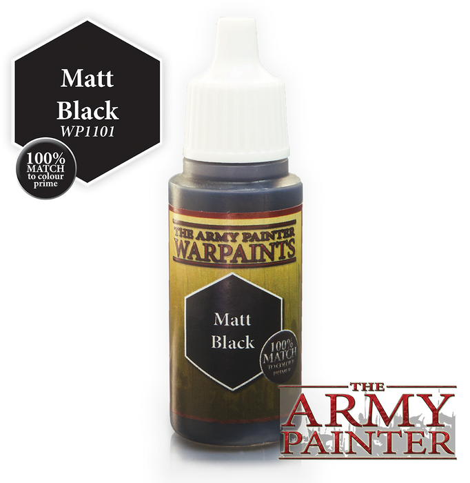 Army Painter: Warpaint - Matt Black