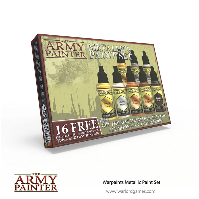 Army Painter: Warpaints - Metallic Paint Set