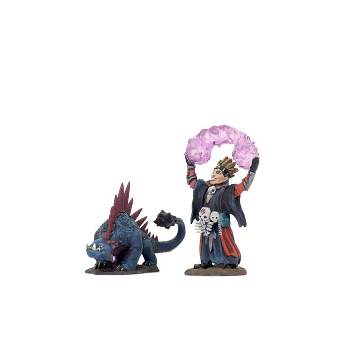 D&D Wardlings: Boy Warlock & Lizard