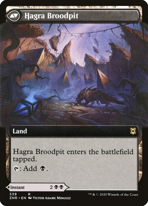 Hagra Mauling // Hagra Broodpit (Extended) [Zendikar Rising]