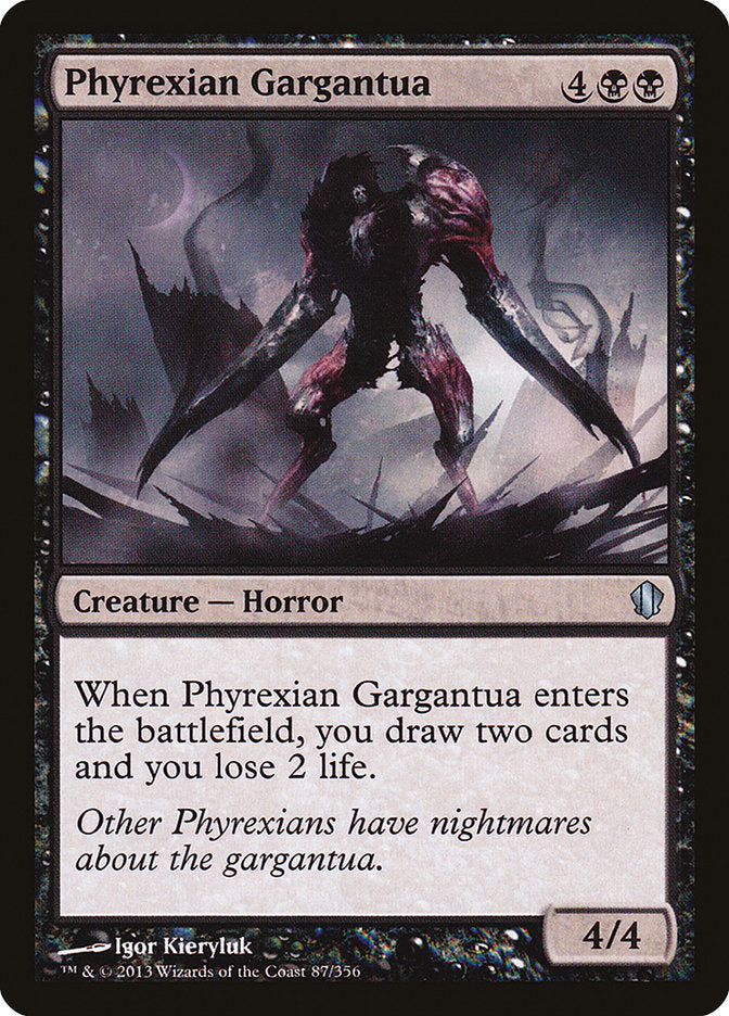 Phyrexian Gargantua [Commander 2013]