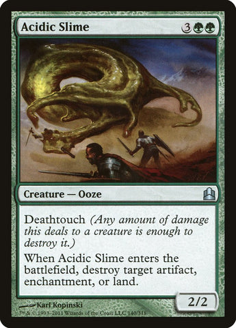 Acidic Slime [Commander 2011]