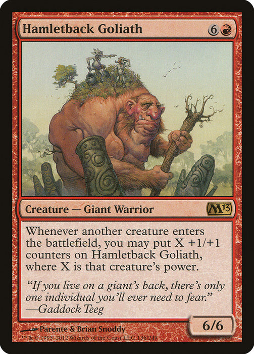 Hamletback Goliath [Magic 2013]