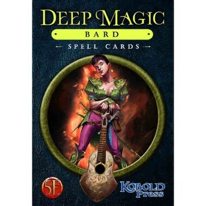 D&D 5th Edition: Deep Magic Spell Cards - Bard