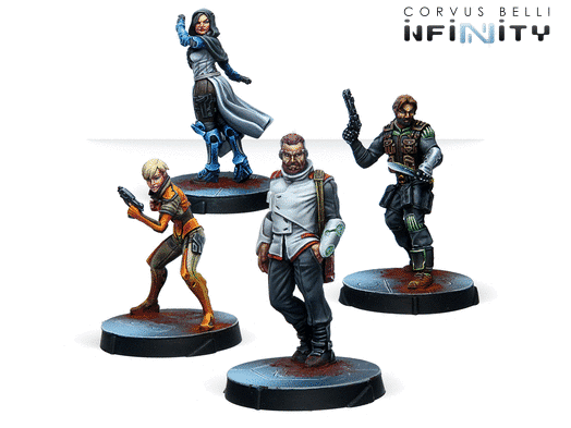Civilians - Agents of the Human Sphere, RPG Characters Set