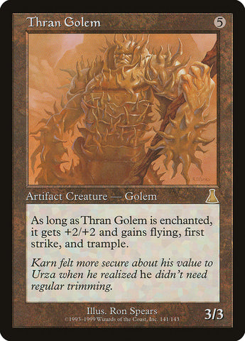 Thran Golem [Urza's Destiny]