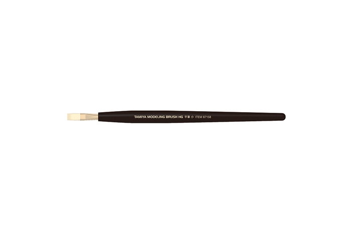 Tamiya Supplies - High-Quality Flat Brush: Small