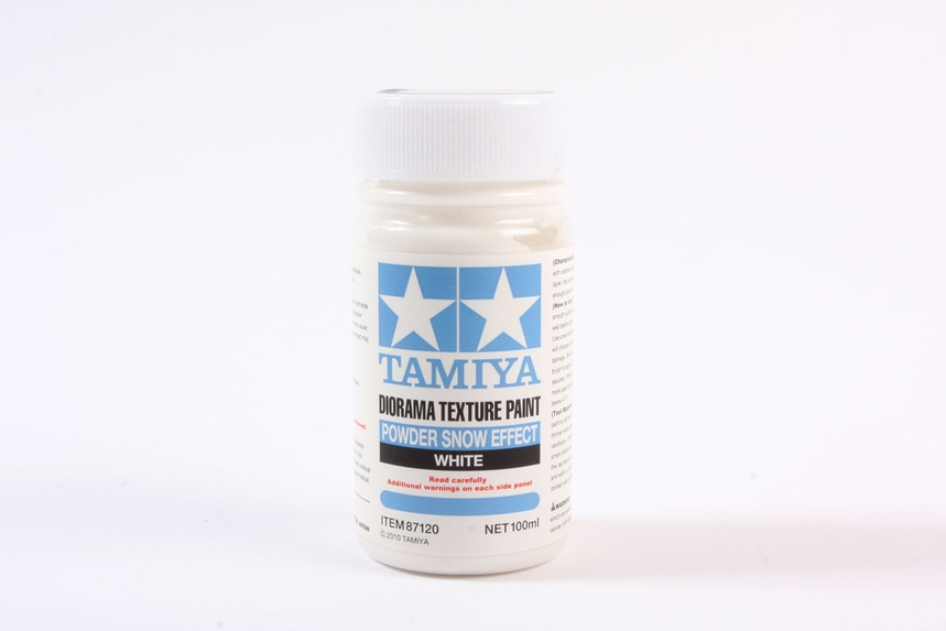 Tamiya Supplies - Diorama Texture Paint Powder: Snow (100 ml)
