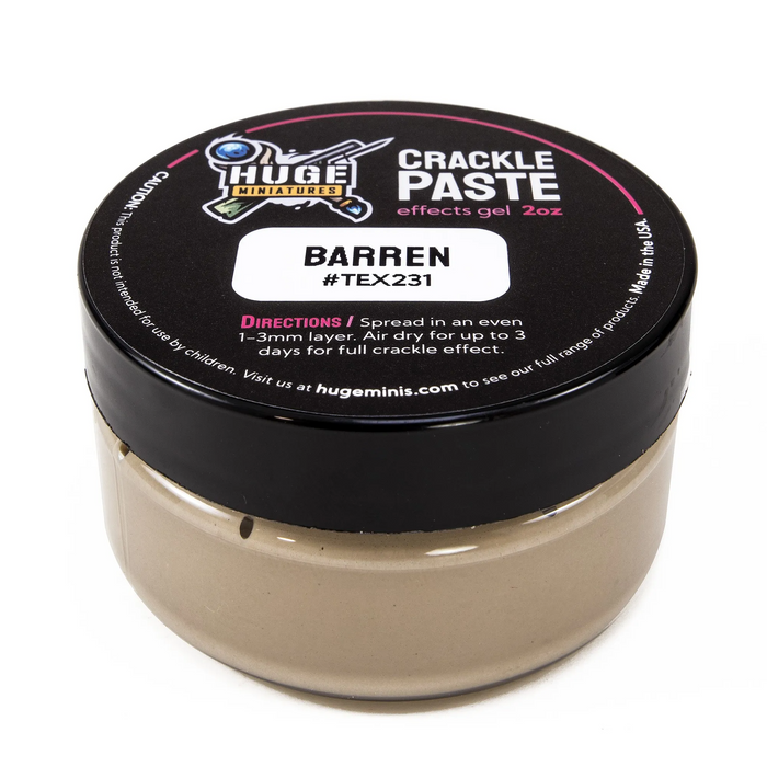 Barren Crackle Paste