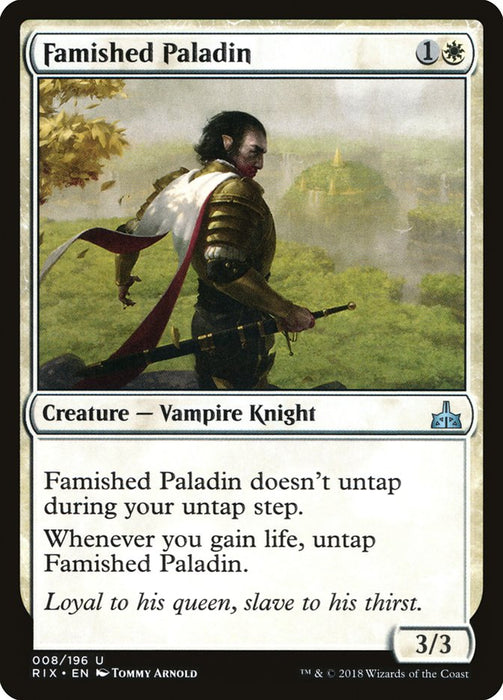 Famished Paladin [Rivals of Ixalan]