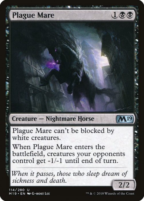 Plague Mare [Core Set 2019]