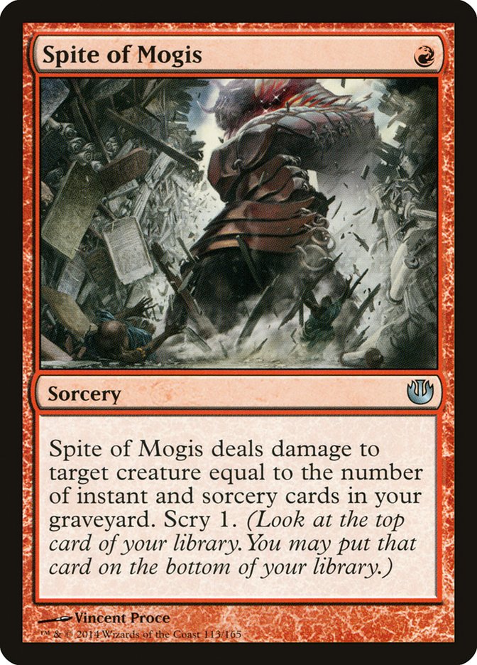 Spite of Mogis [Journey into Nyx]
