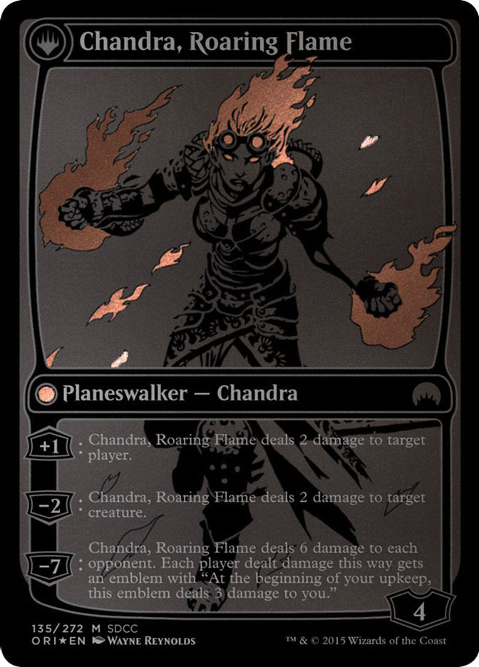 Chandra, Fire of Kaladesh // Chandra, Roaring Flame [San Diego Comic-Con 2015]