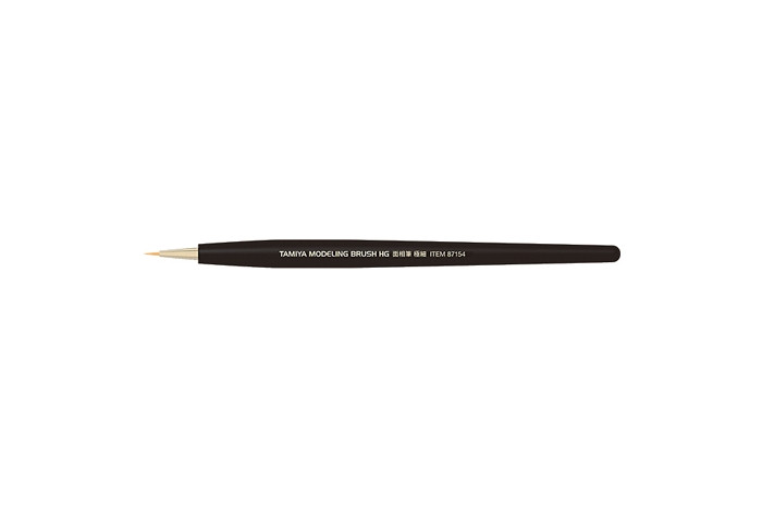 Tamiya Supplies - High-Quality Pointed Brush: Extra Fine