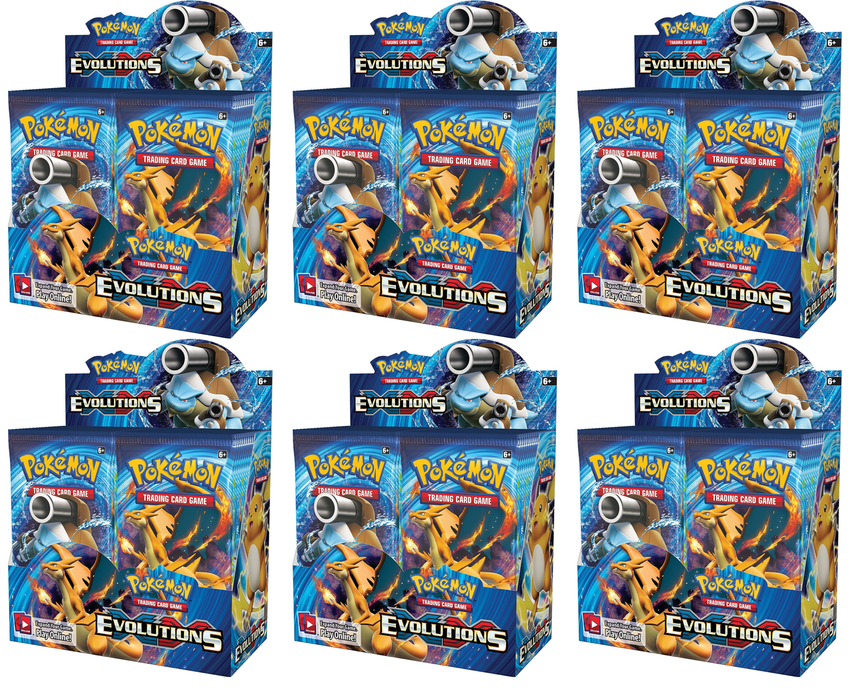 XY: Evolutions - Booster Box Case