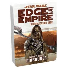 Star Wars: Edge of the Empire - Marauder Specialization Deck
