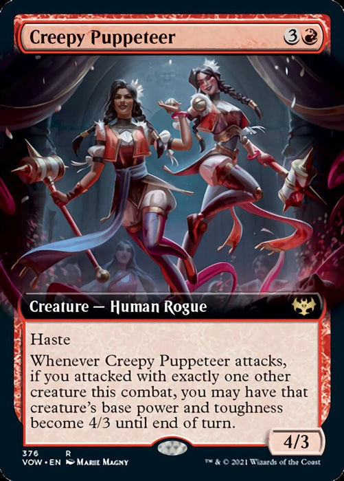 Creepy Puppeteer (Extended) [Innistrad: Crimson Vow]