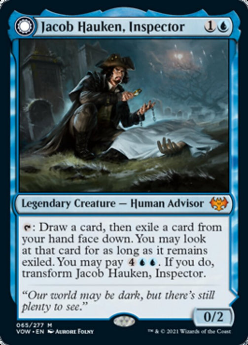 Jacob Hauken, Inspector // Hauken's Insight [Innistrad: Crimson Vow]