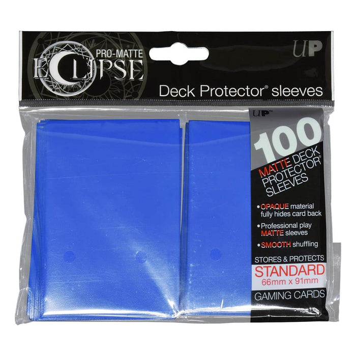 Matte Eclipse Pacific Blue Sleeves (100) - Ultra Pro Sleeves